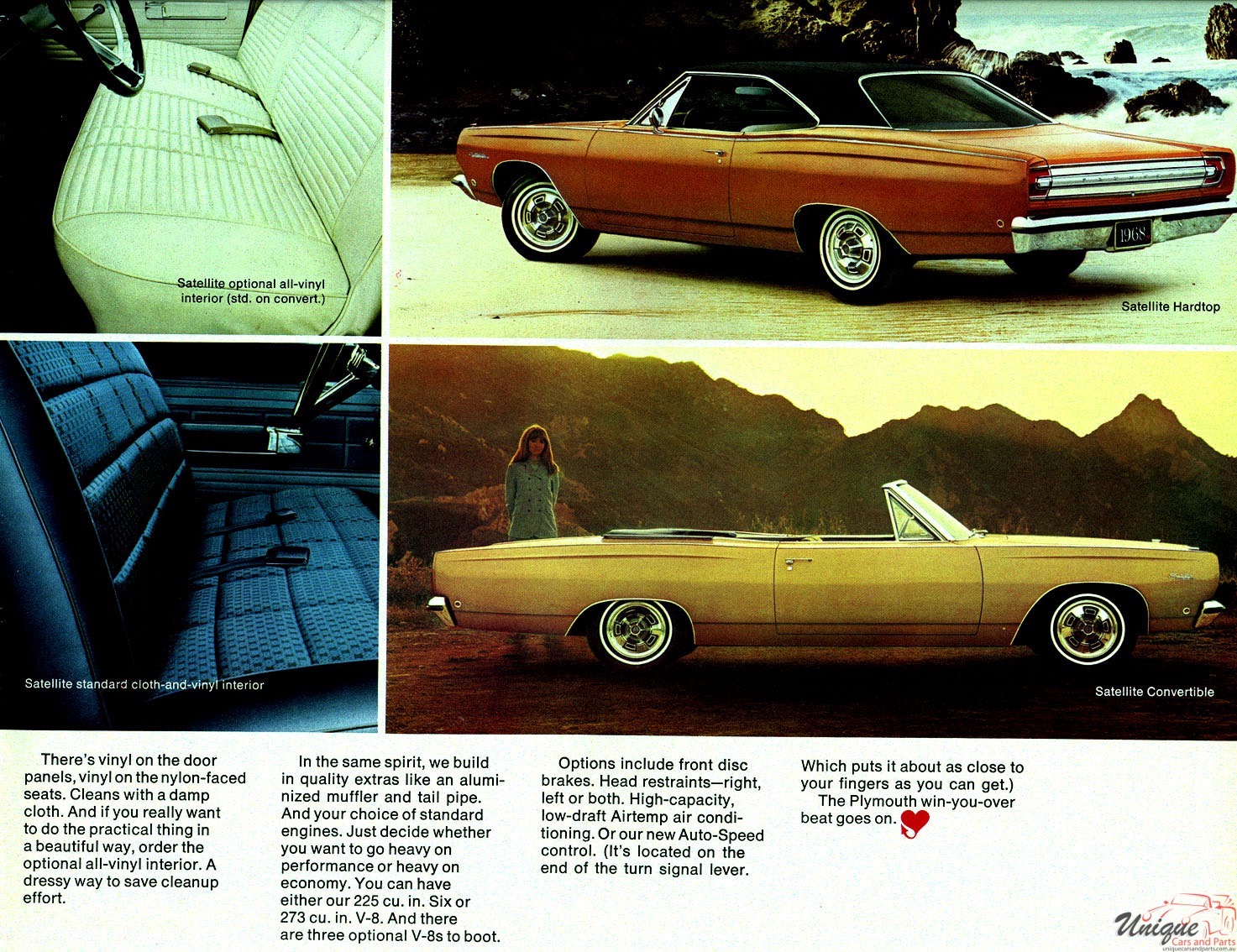 1968 Plymouth All Models Brochure Page 1